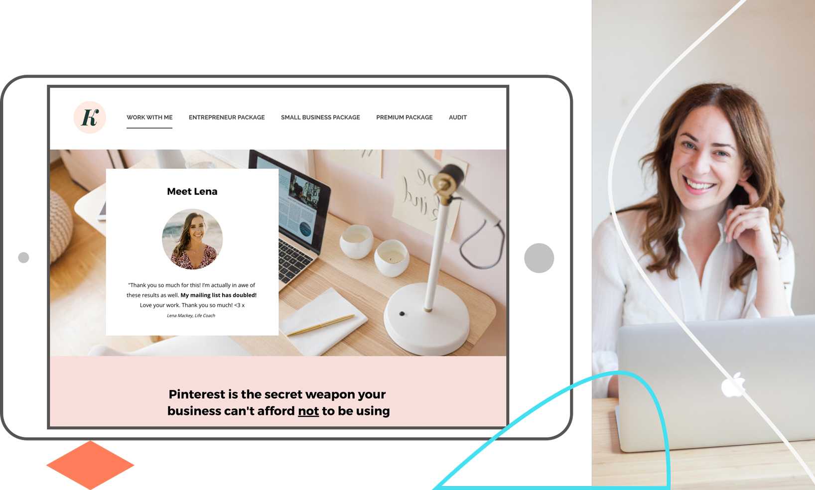 How Kate uses Leadpages: Leadpages Sites